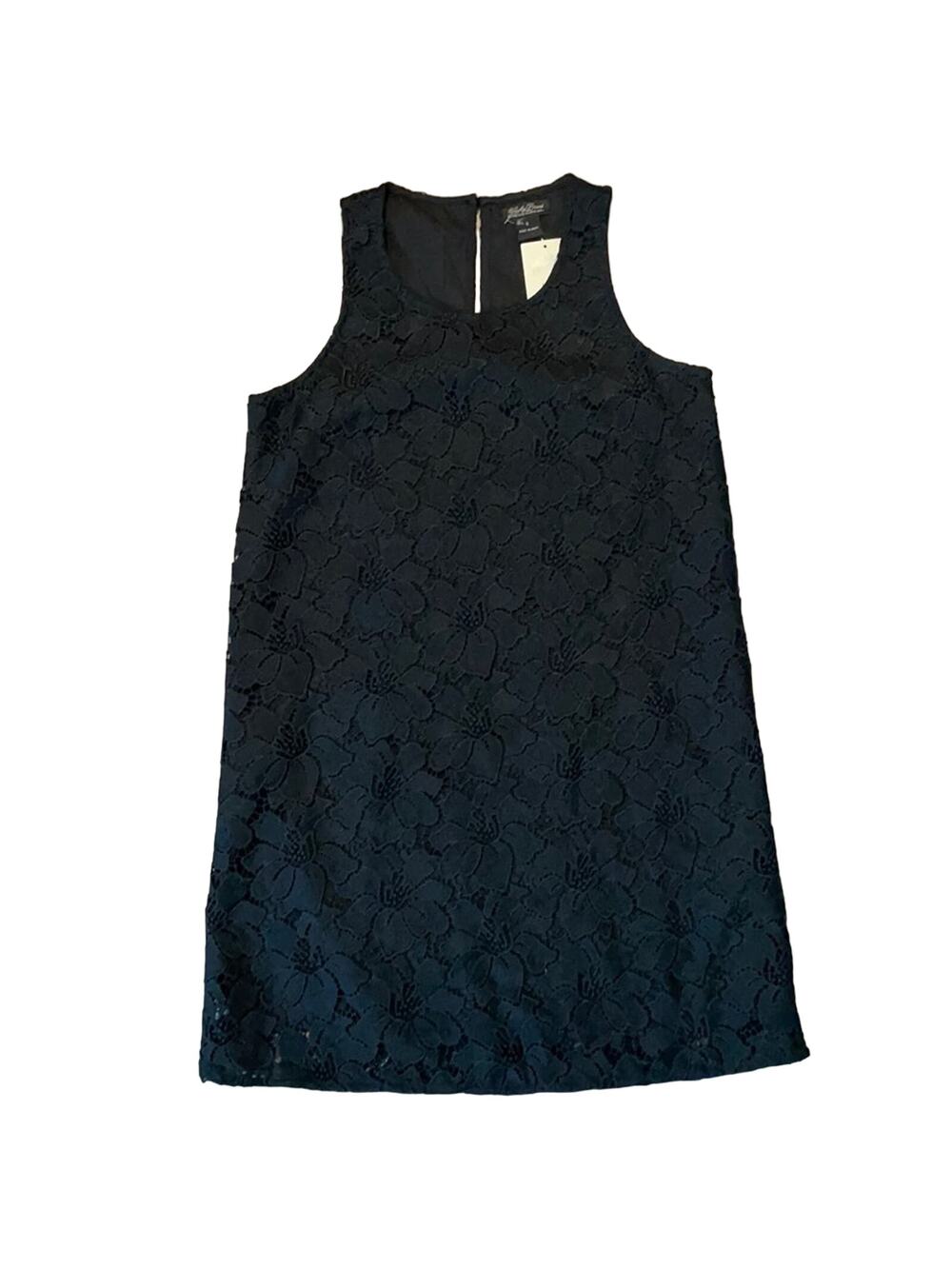 Brand New Lucky Brand Black Sleeveless Lace Dress Size Small